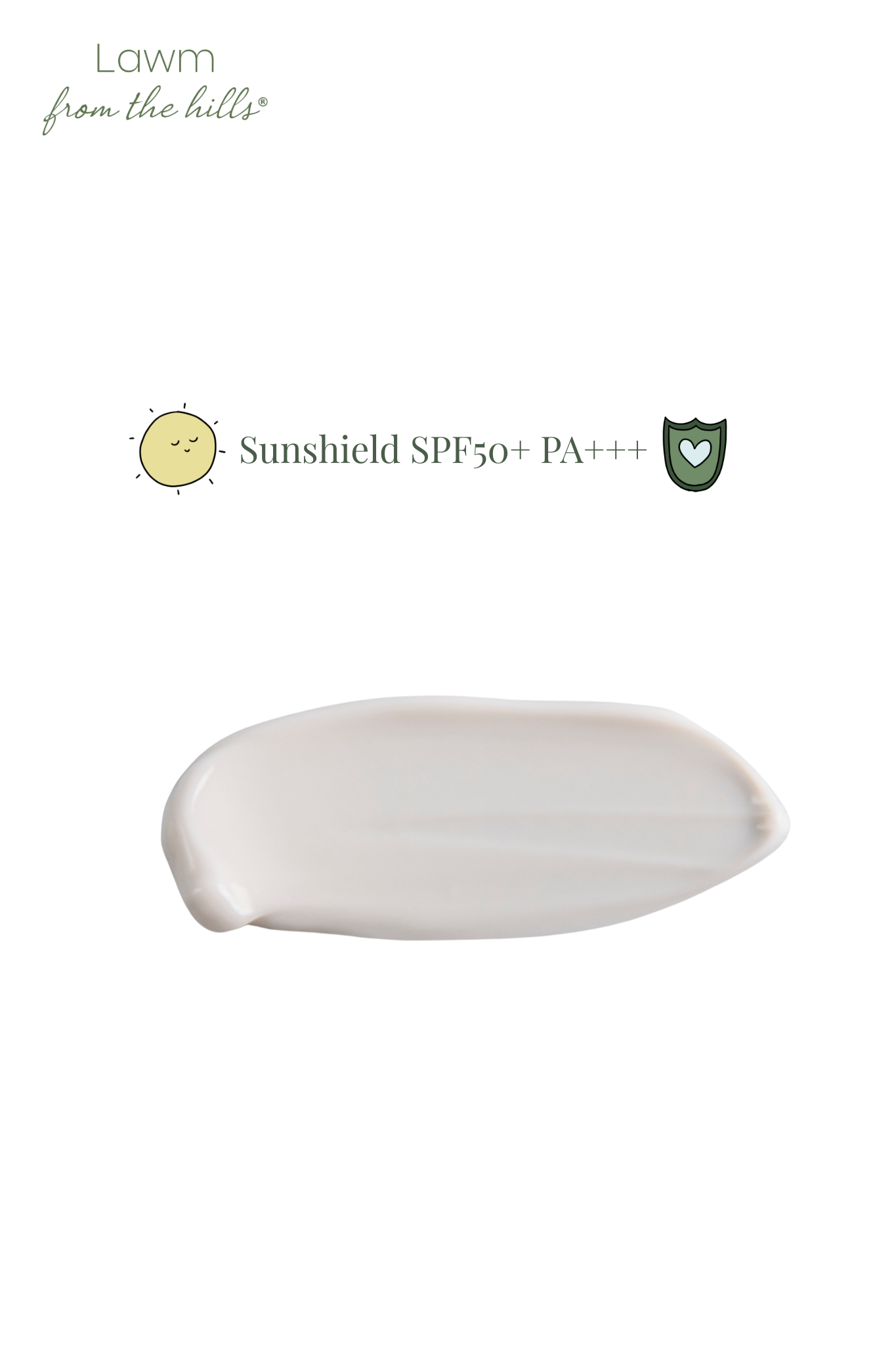 Lawm from the hills Face SUNSHIELD SPF 50+ PA+++ (50g)