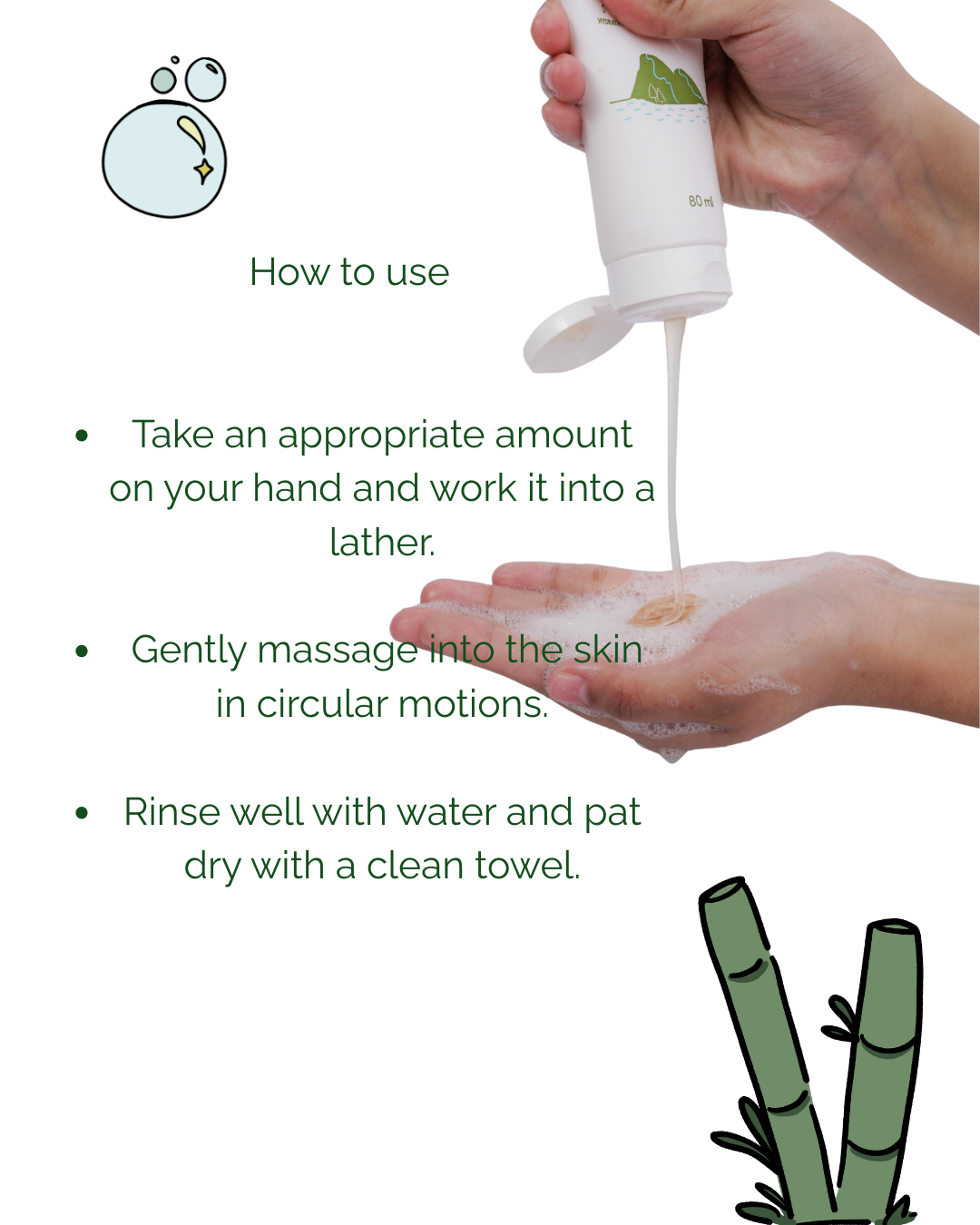 Lawm from the hills Hydrating pH Balanced Face Cleanser (80g)