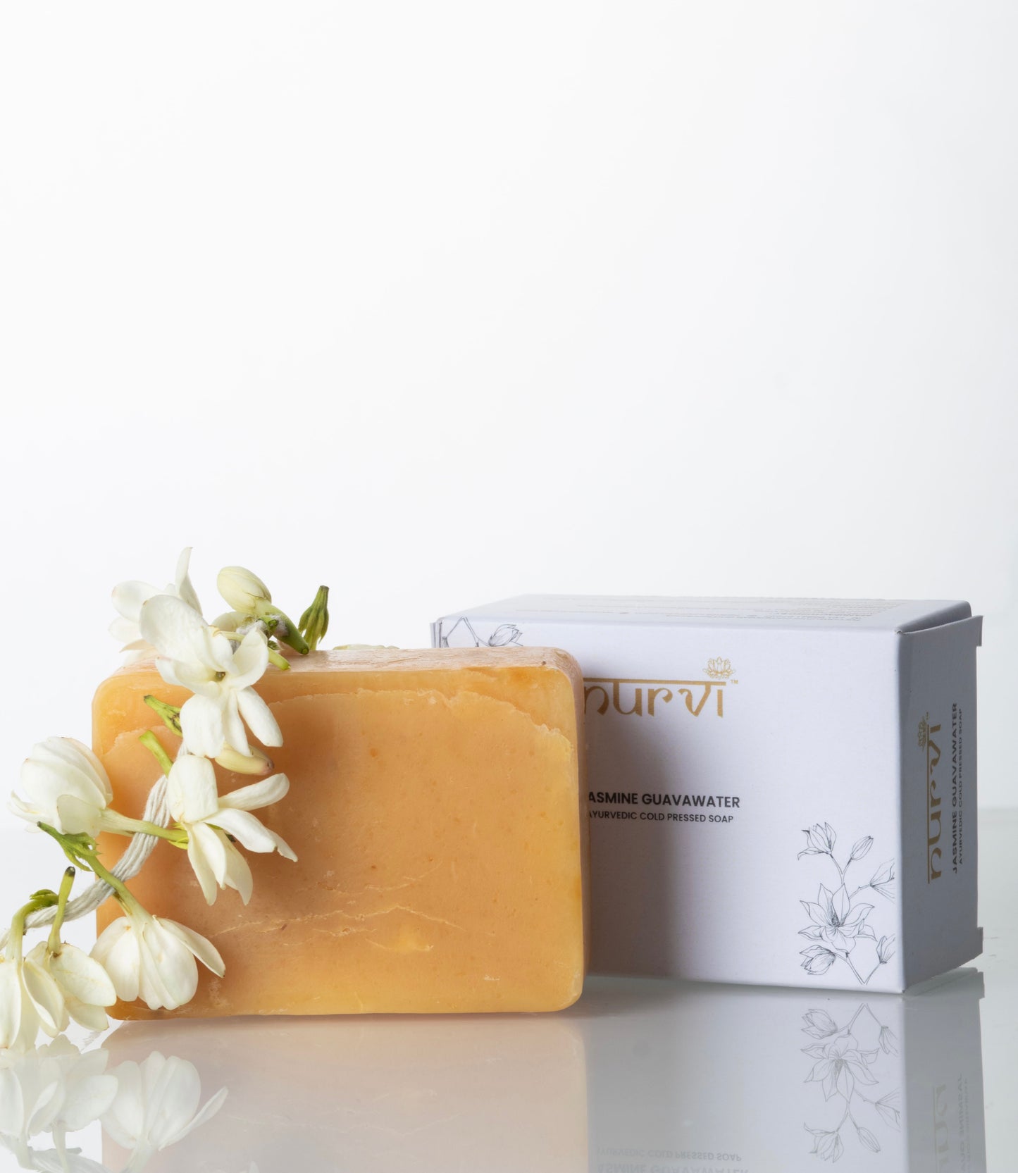 Nurvi Jasmine Guavawater Cold Pressed Soap