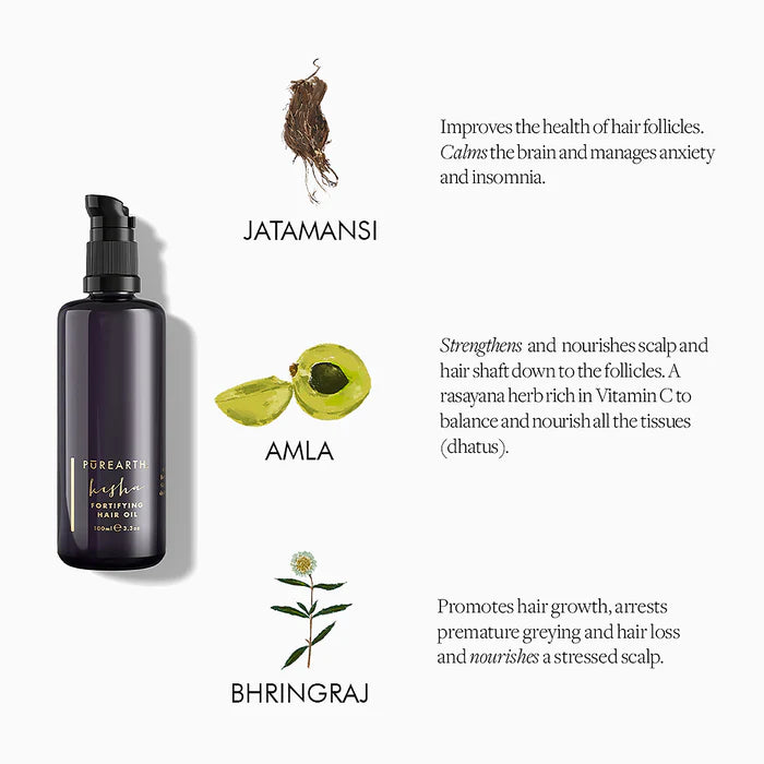 PUREARTH KESHA FORTIFYING HAIR OIL
