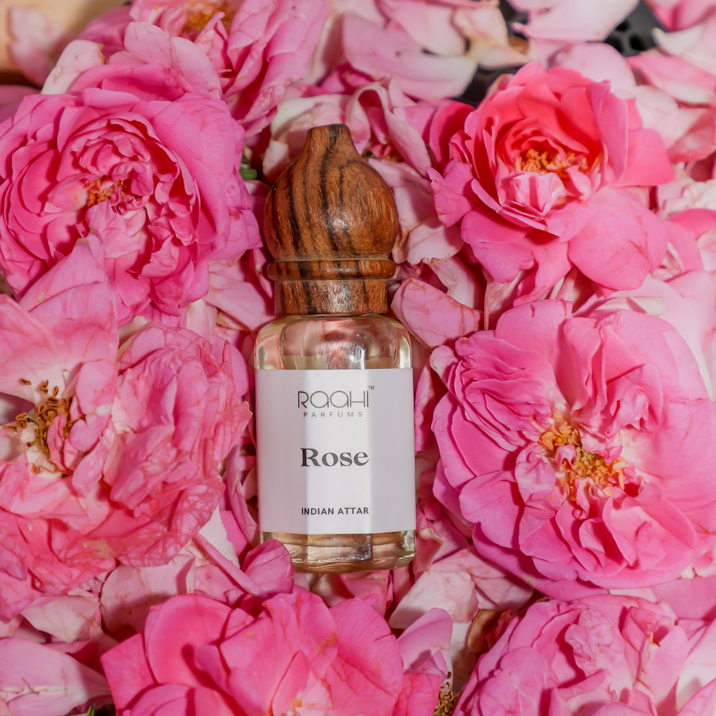 Raahi Parfums | Rose Attar | Authentic Indian Attar 12ml