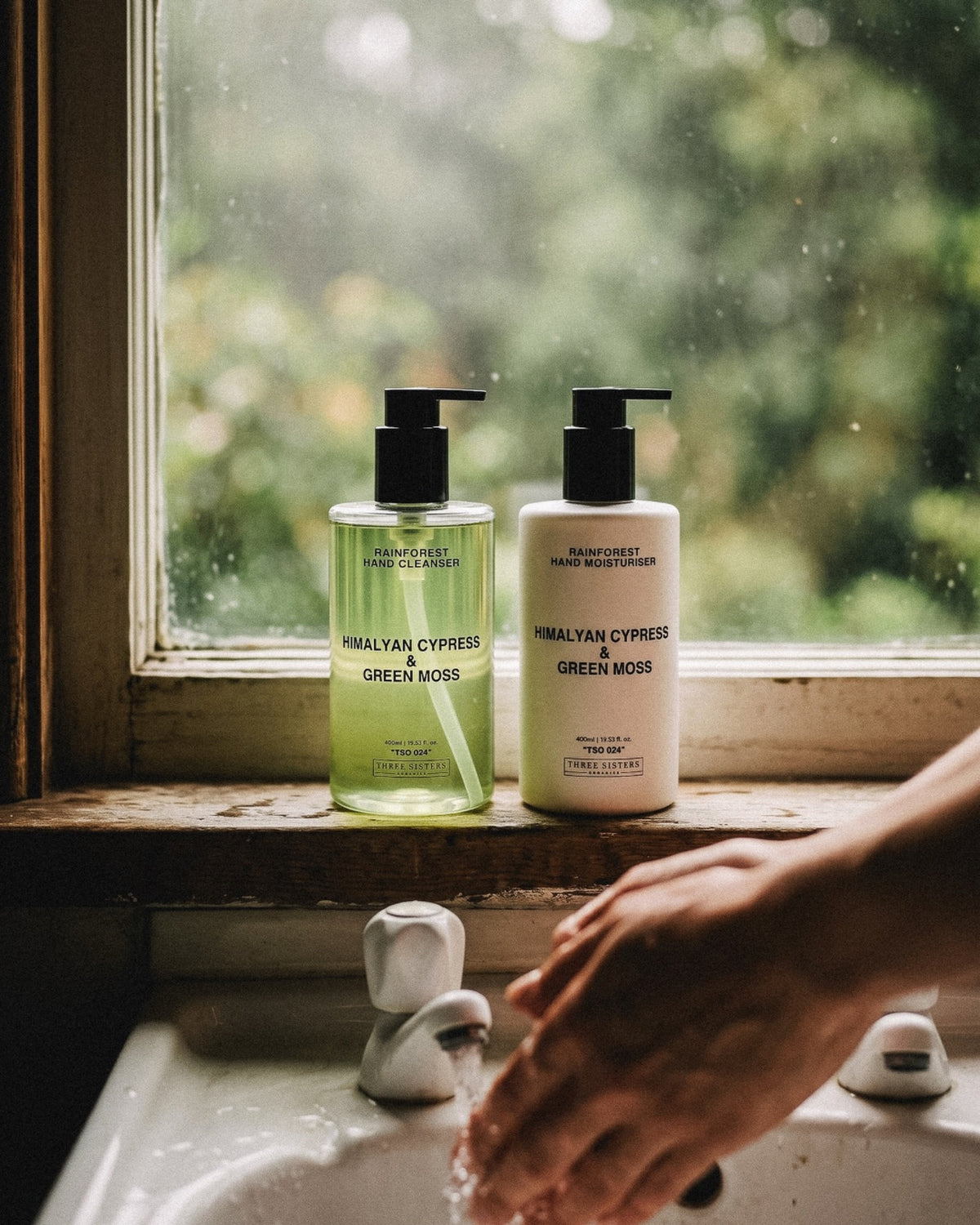 Three Sisters Organics | Himalyan Cypress & Green Moss Hand Care Duo