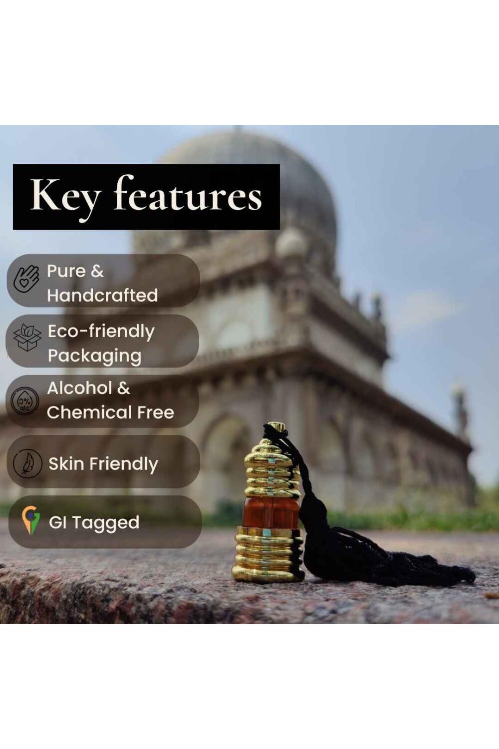 Boond Fragrances | Audh Natural Perfume Oil (Agarwood Attar)