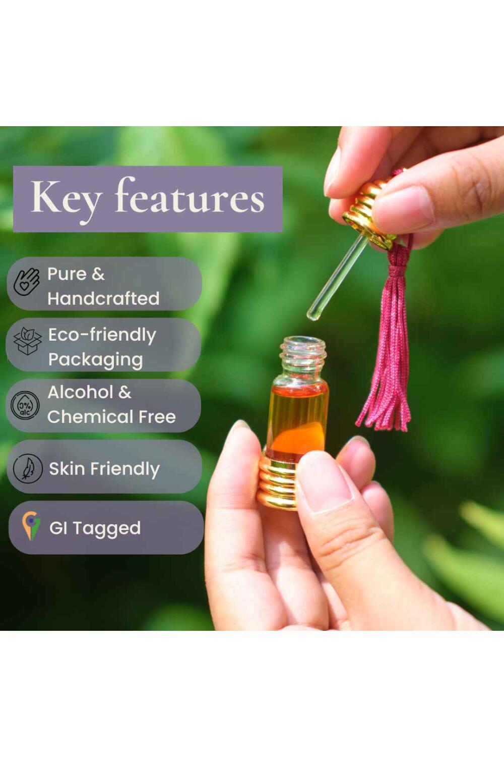 Boond Fragrances | Lavya Natural Perfume Oil (Petrichor Attar)
