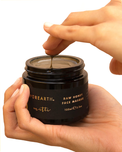 PUREARTH MITTI RAW HONEY FACE MASQUE