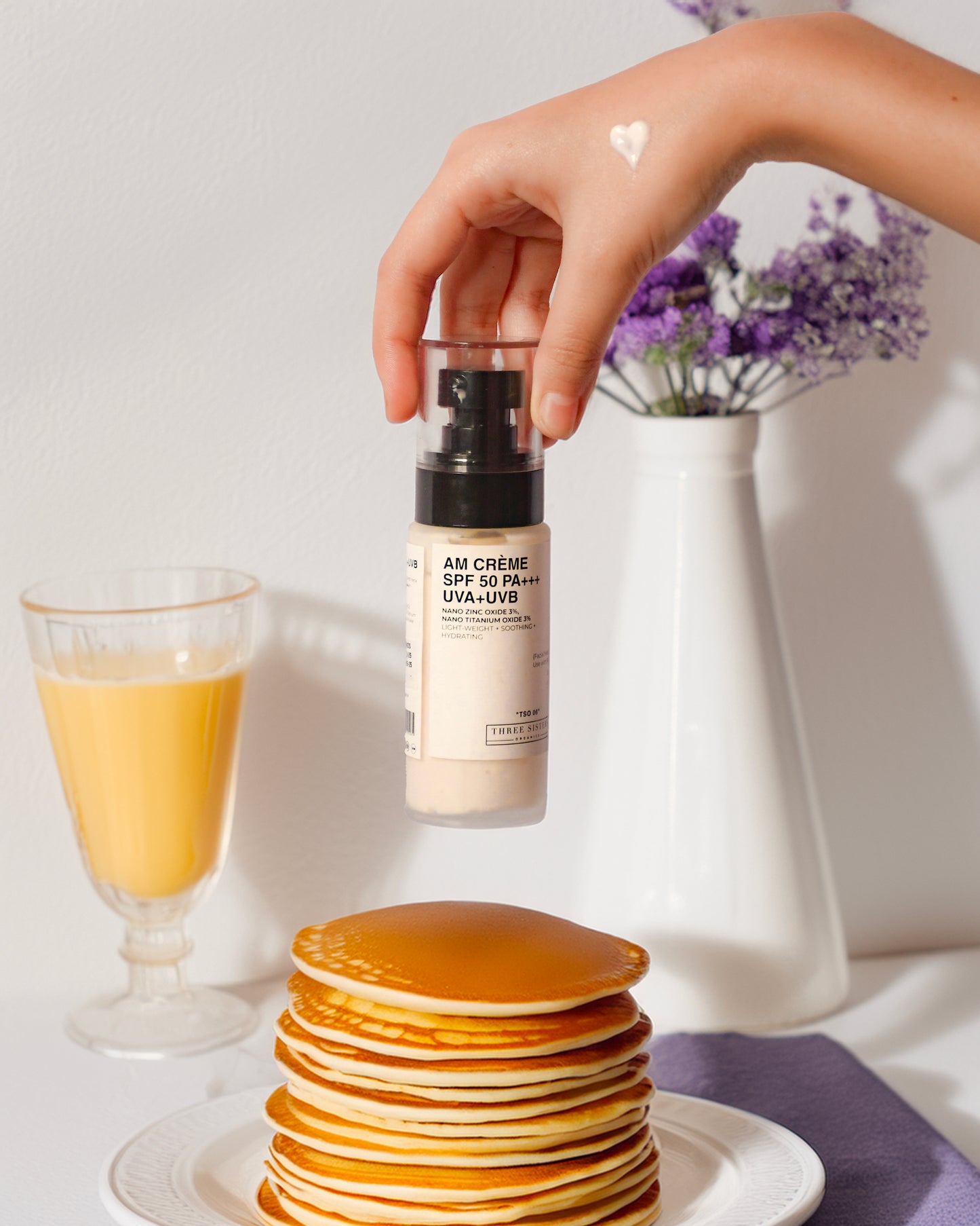 Three Sisters Organics | AM Creme SPF 50 PA+++ UVA+UVB