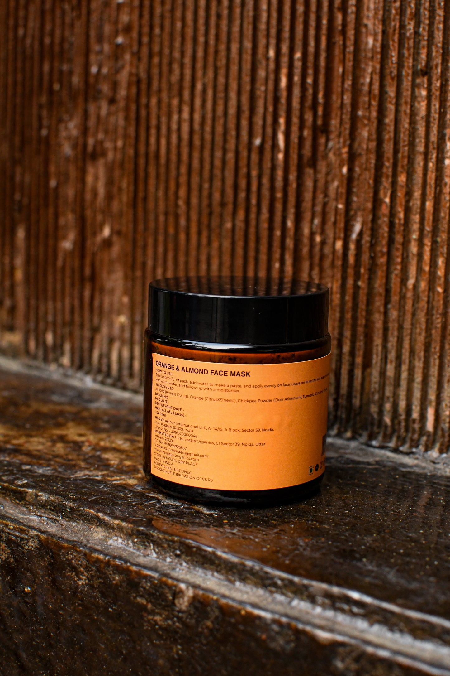 Three Sisters Organics | Orange & Almond Face Mask