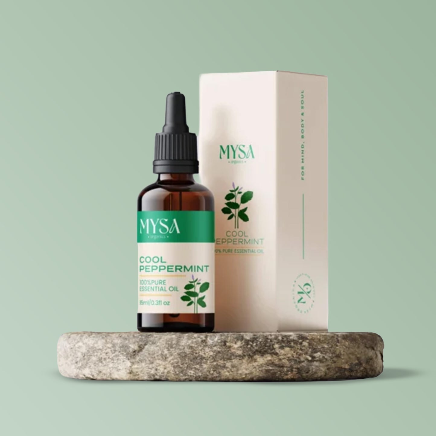 MYSA Organics Pure Peppermint Essential Oil