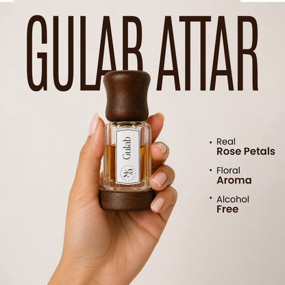MYSA Organics Gulab Attar (Rose) 3ml