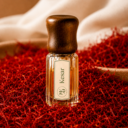MYSA Organics Kesar Chandan Attar (Saffron & Sandalwood) 3ml