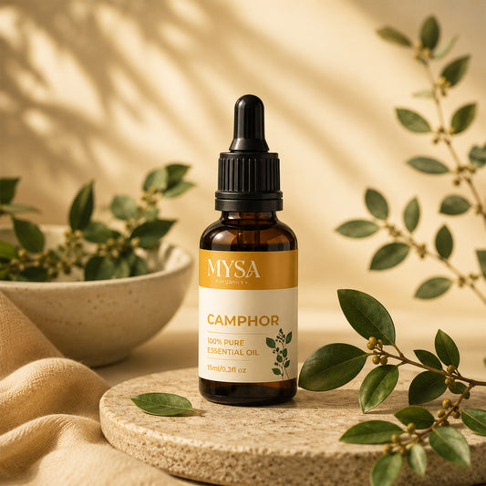 MYSA Organics Pure Camphor Essential Oil 15ml