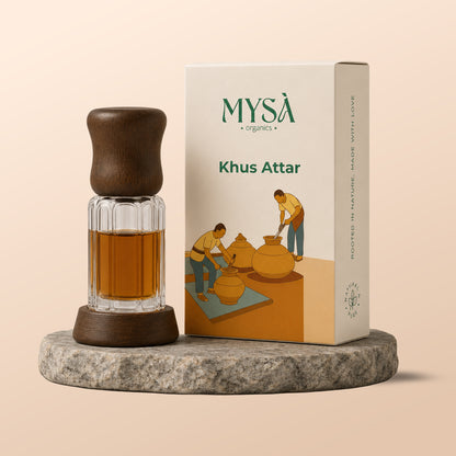 MYSA Organics Khus Attar (Vetiver) 3ml