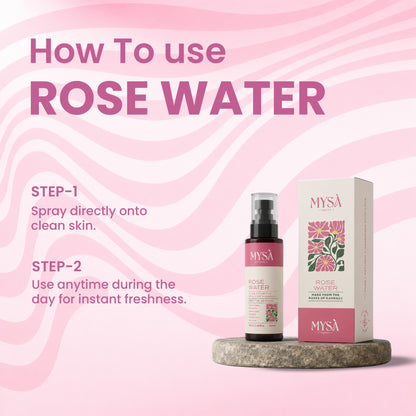 MYSA Organics Rosewater 100ml