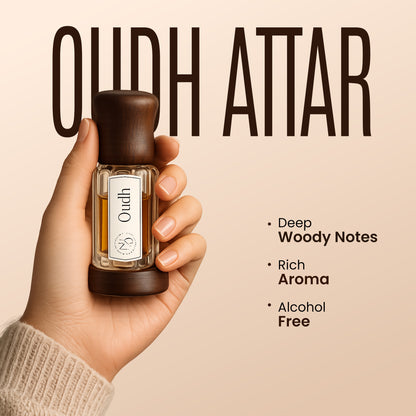 MYSA Organics Oudh Attar 3ml