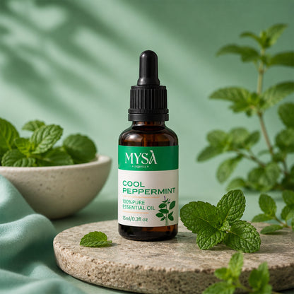 MYSA Organics Pure Peppermint Essential Oil