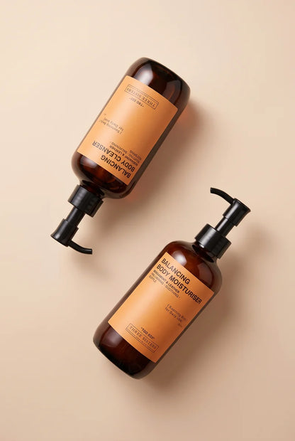 Three Sisters Organics Balancing Body Duo | Bergamot & Leather