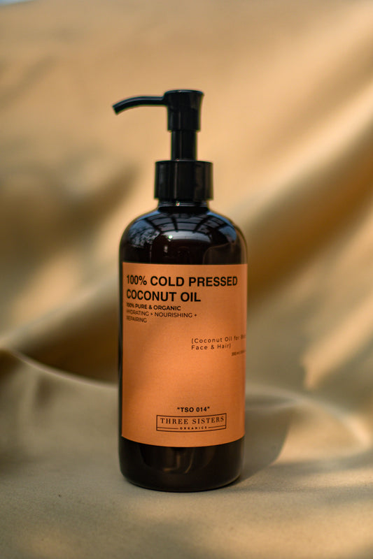 Three Sisters Organics | 100% Cold Pressed Coconut Oil