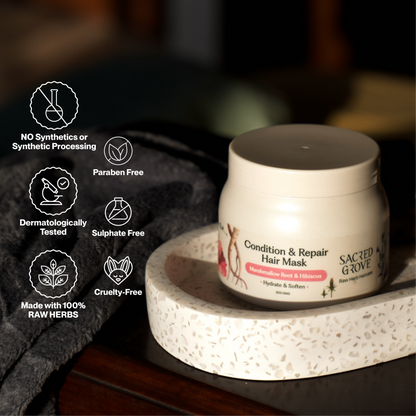Sacred Grove Marshmallow Root Condition & Repair Hair Mask
