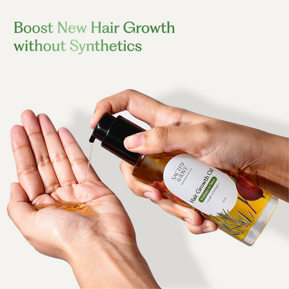 Sacred Grove Rosemary Leaves & Onion Hairgrowth Oil