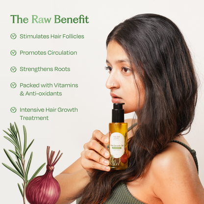 Sacred Grove Rosemary Leaves & Onion Hairgrowth Oil