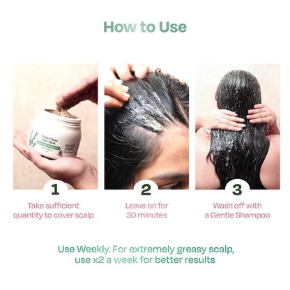 Sacred Grove Licorice & Peppermint Deep Clean Scalp Hair Mask