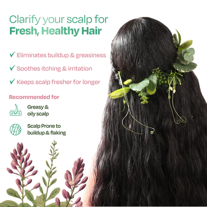 Sacred Grove Licorice & Peppermint Deep Clean Scalp Hair Mask
