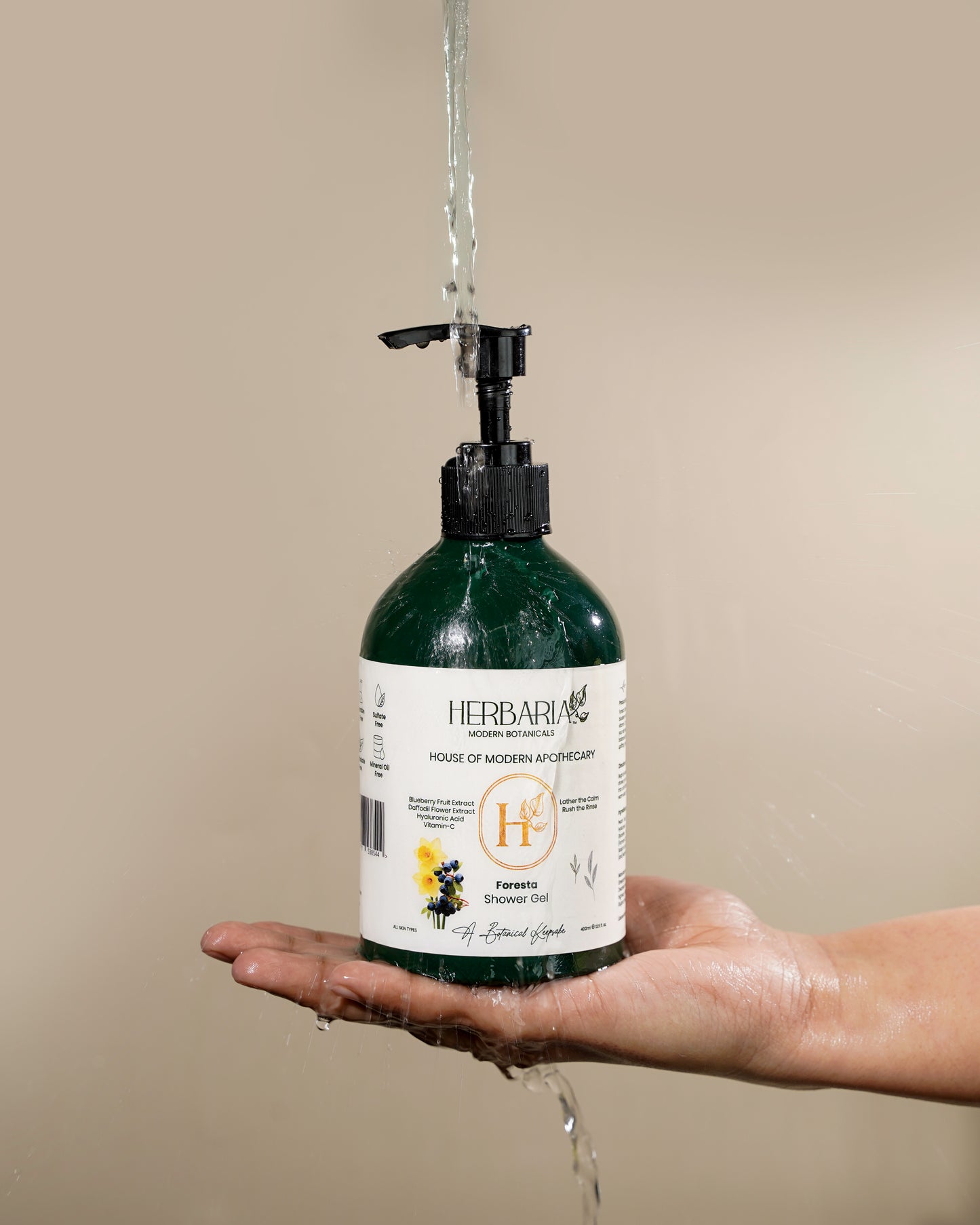Herbaria Shower Gel- Foresta - (400ML)