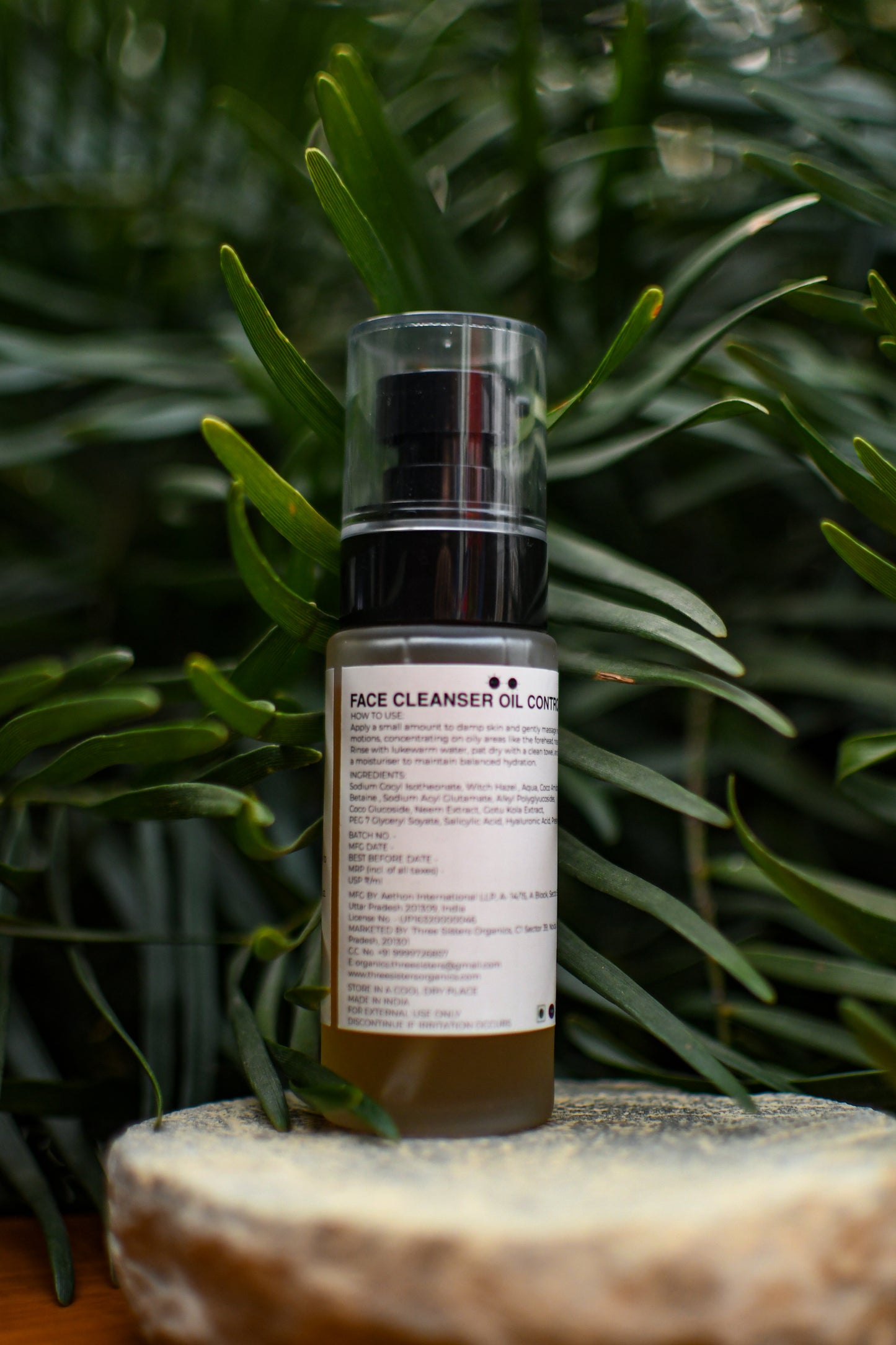 Three Sisters Organics | Face Cleanser Oil Control