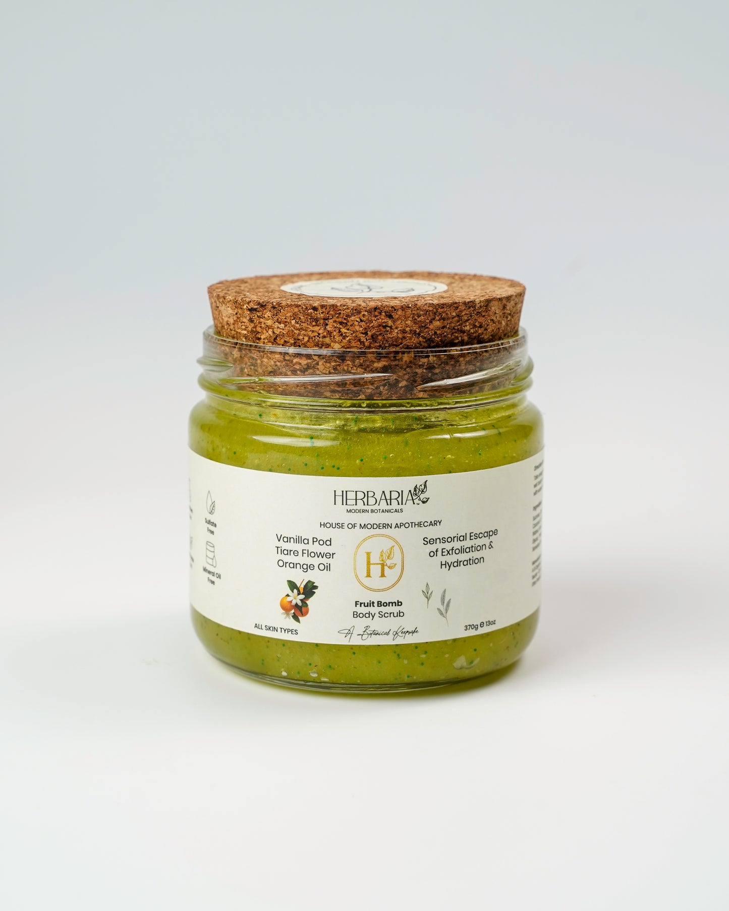 Herbaria Body Scrub Fruit Bomb  370G