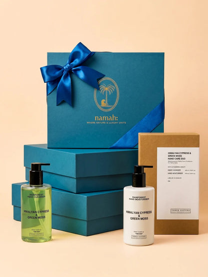 Three Sisters Organics | Himalyan Cypress & Green Moss Hand Care Duo