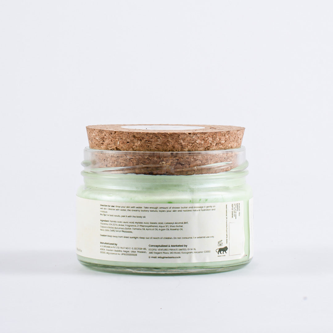 Herbaria Shower Butter Spring Green -  120G