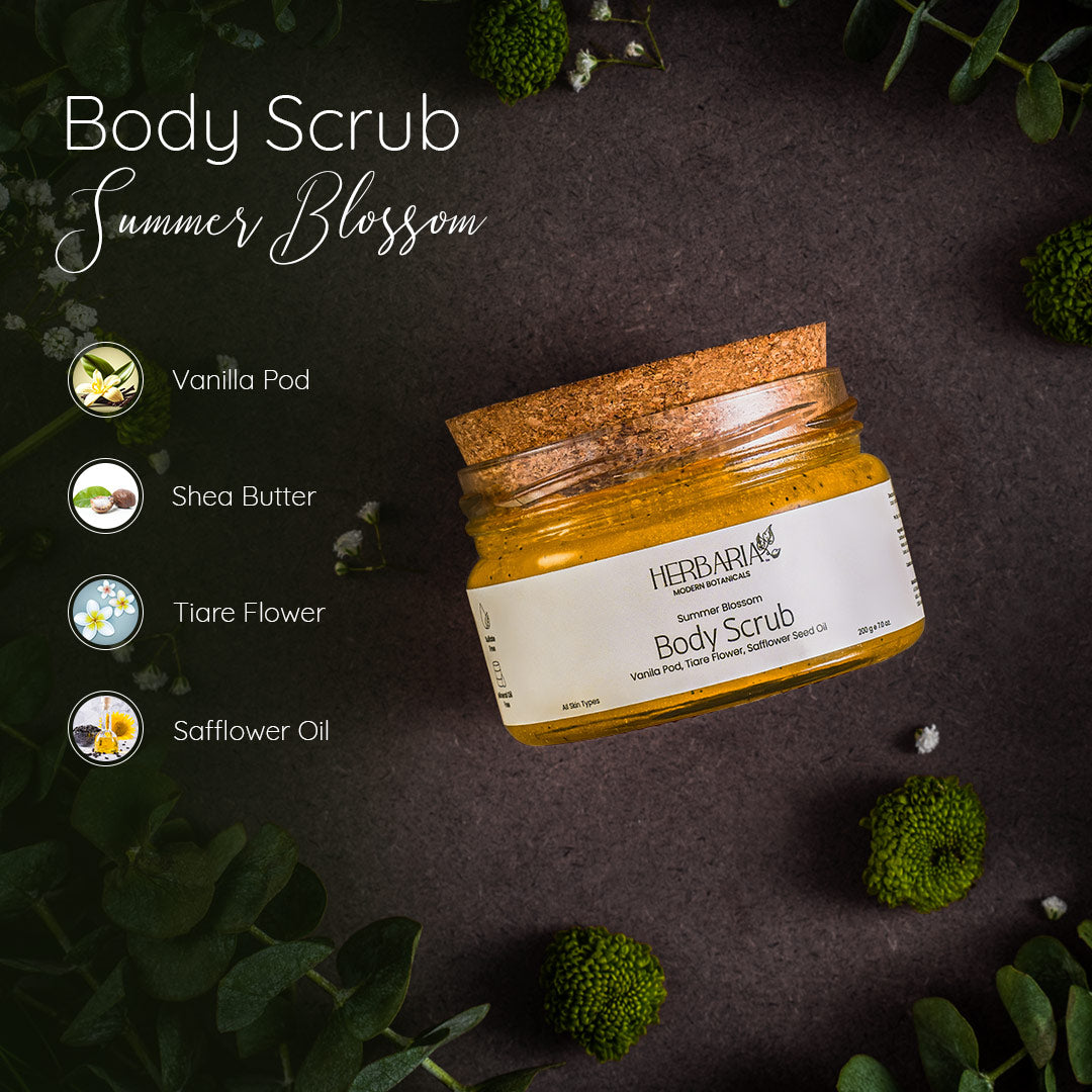 Herbaria Body Scrub Summer Blossom -  200G
