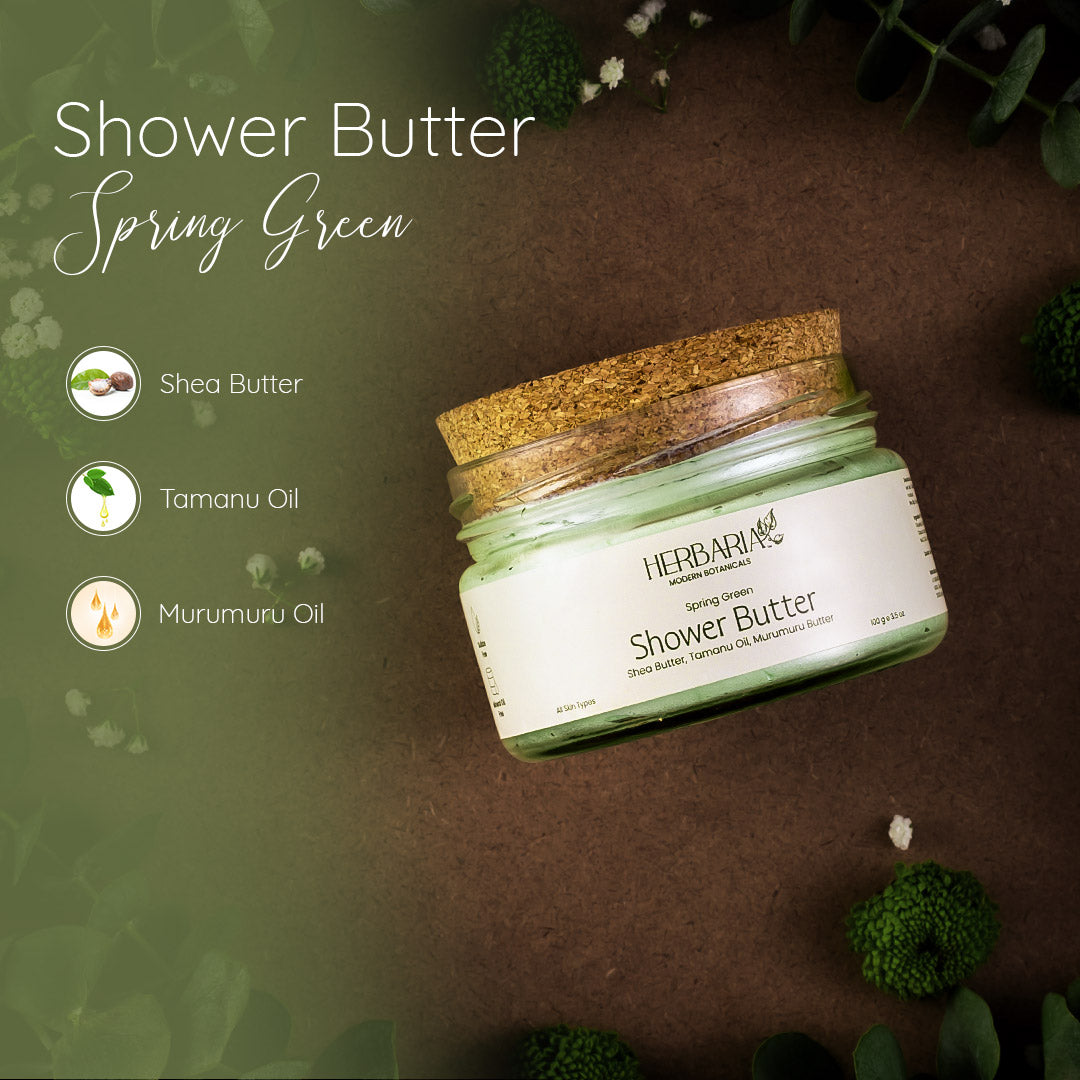Herbaria Shower Butter Spring Green -  120G