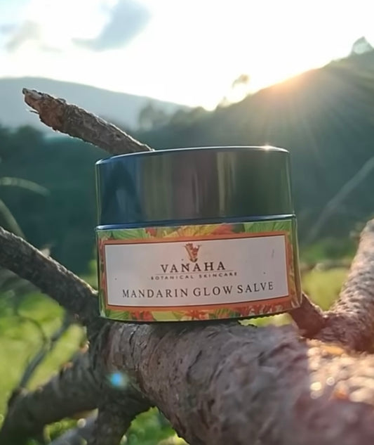 VANAHA BOTANICAL Mandarin Glow Face Salve 15g