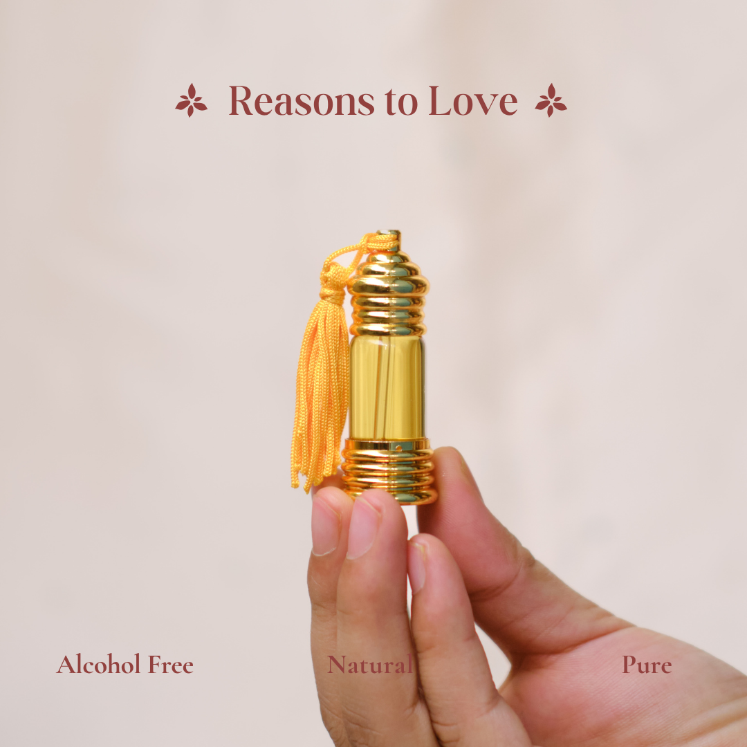 Boond Fragrances | Kesar Natural Perfume Oil (Kashmiri Saffron Attar)