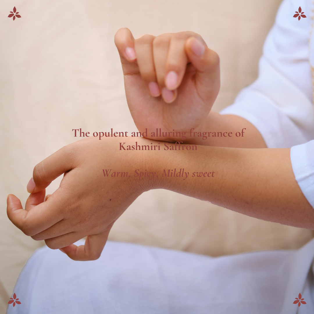 Boond Fragrances | Kesar Natural Perfume Oil (Kashmiri Saffron Attar)