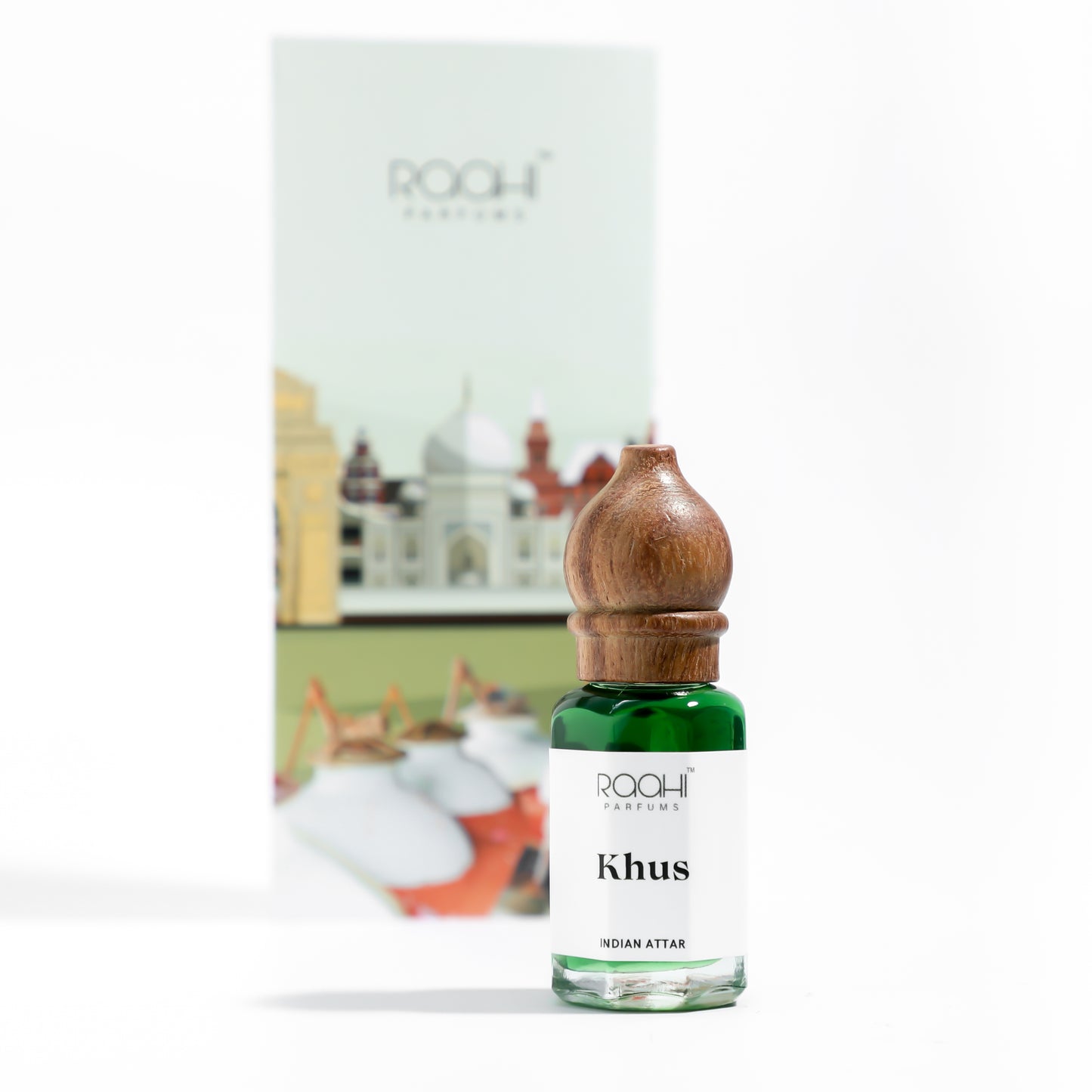 Raahi Parfums | Khus Attar | Authentic Indian Attar 12ml