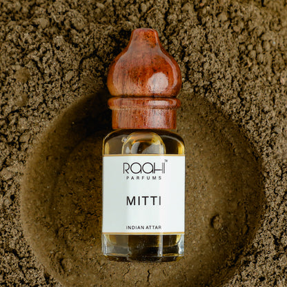 Raahi Parfums | Mitti Attar | Authentic Indian Attar 12ml