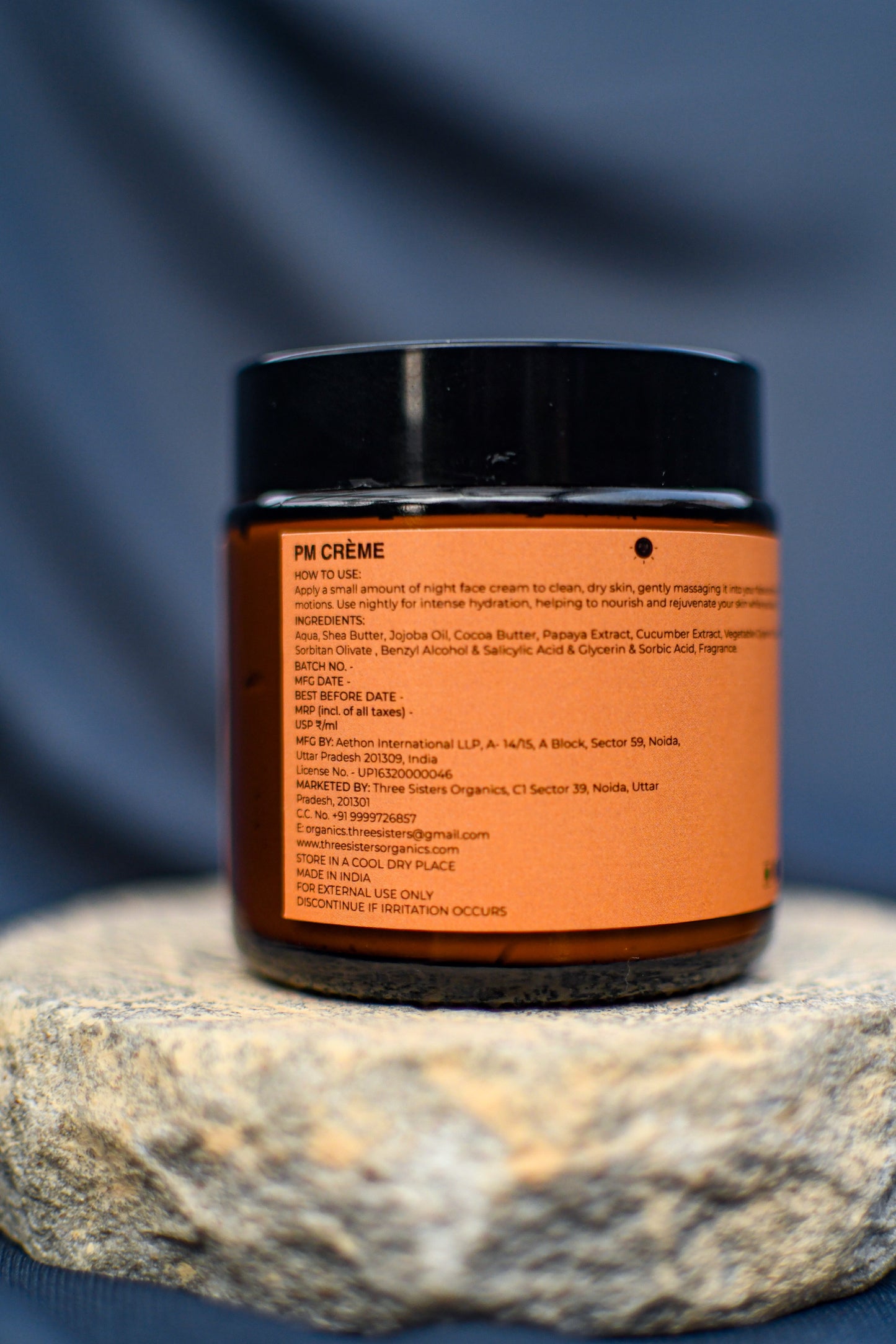 Three Sisters Organics | PM Face Creme