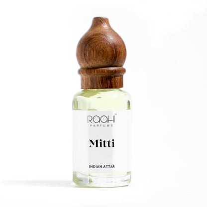 Raahi Parfums | Mitti Attar | Authentic Indian Attar 12ml
