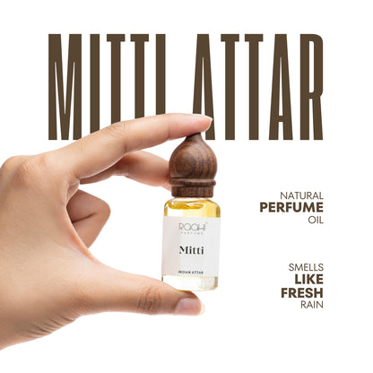 Raahi Parfums | Mitti Attar | Authentic Indian Attar 12ml