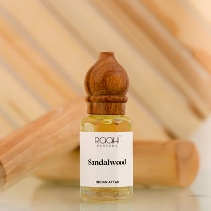 Raahi Parfums | Sandalwood Attar | Authentic Indian Attar 12ml