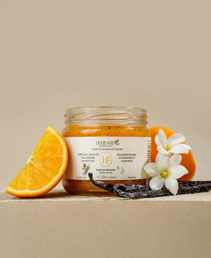 Herbaria Body Scrub Summer Blossom -  370G