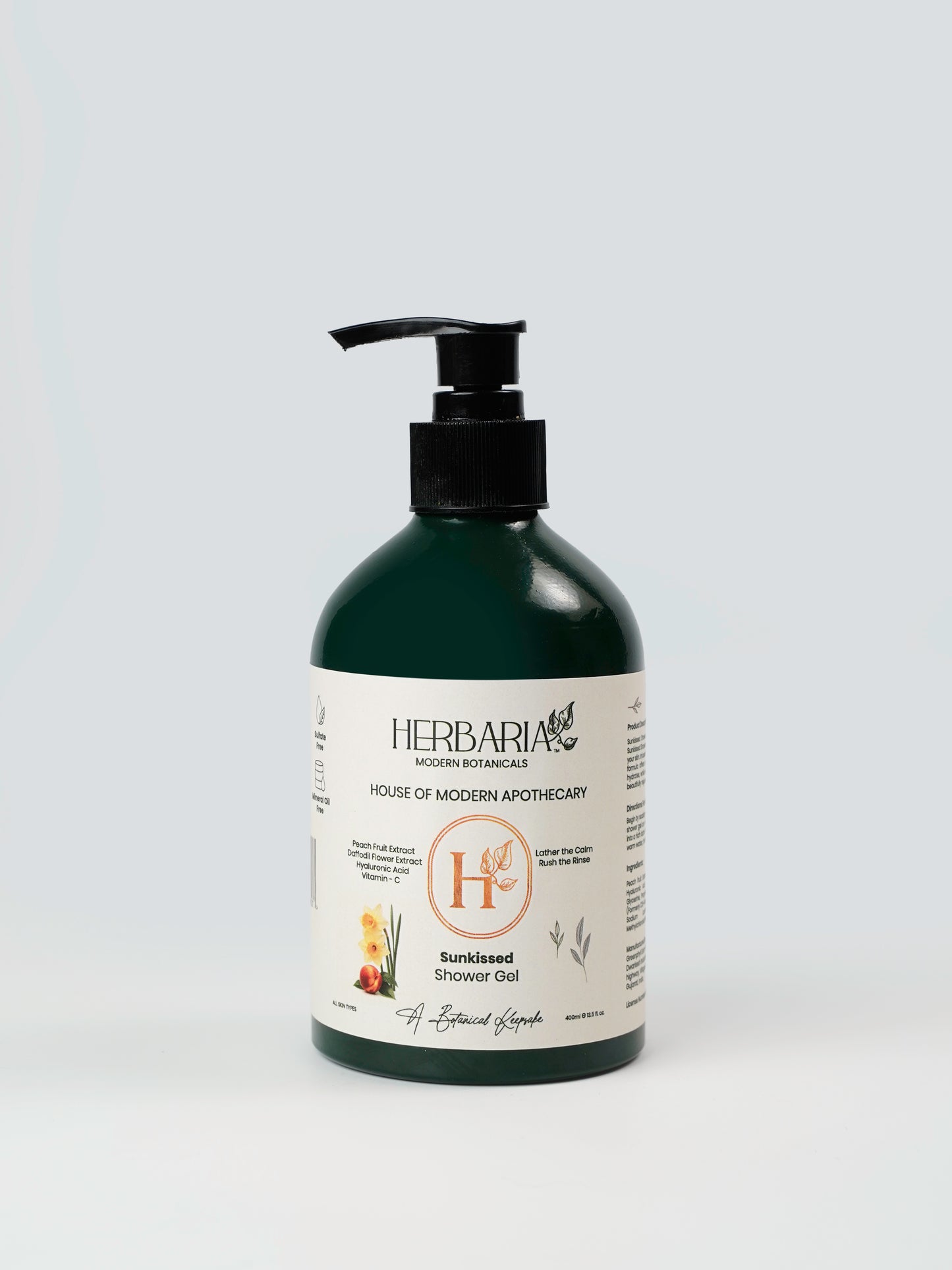Herbaria Shower Gel- Sunkissed  (400ML)