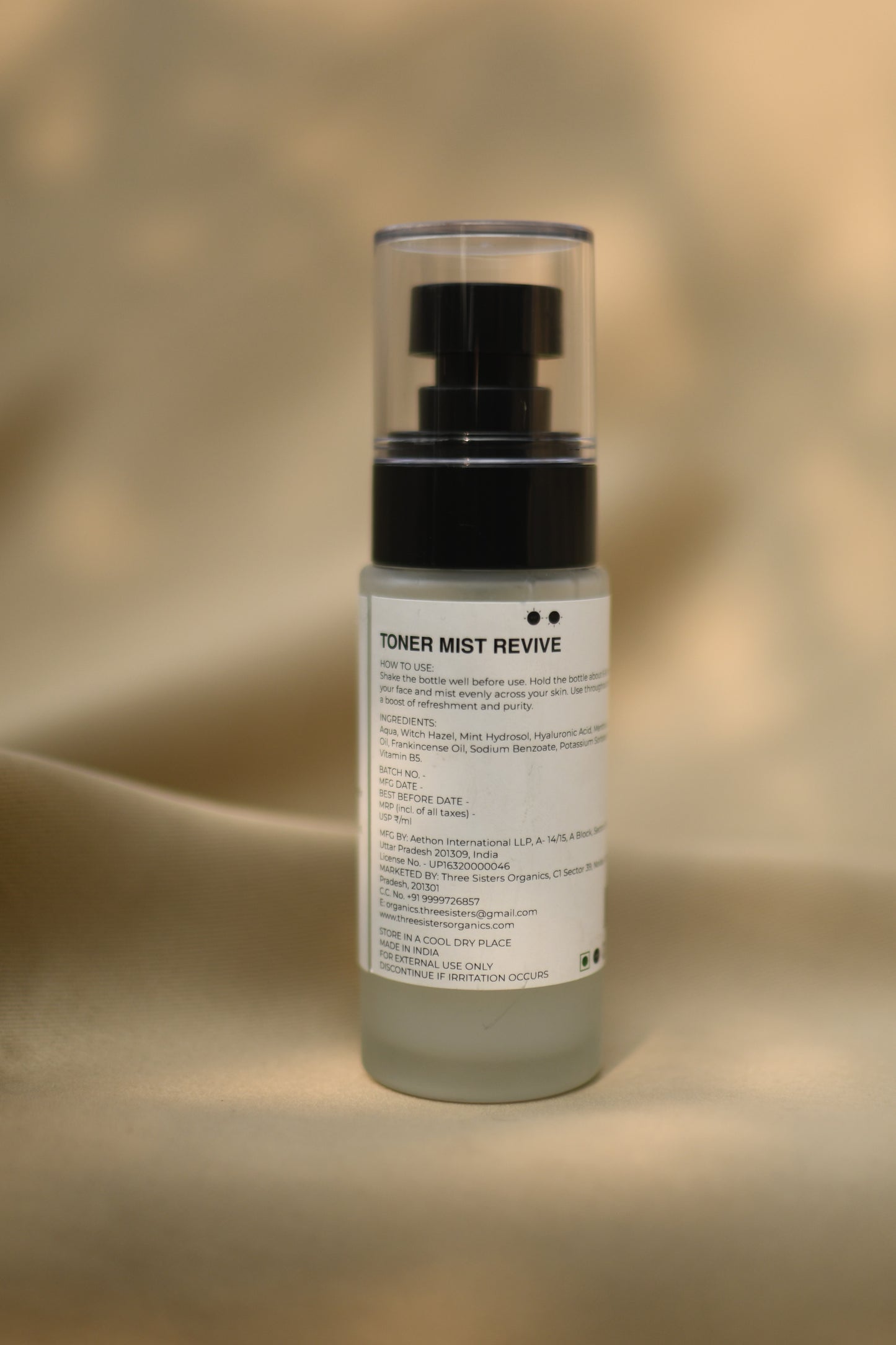 Three Sisters Organics | Toner Mist Revive