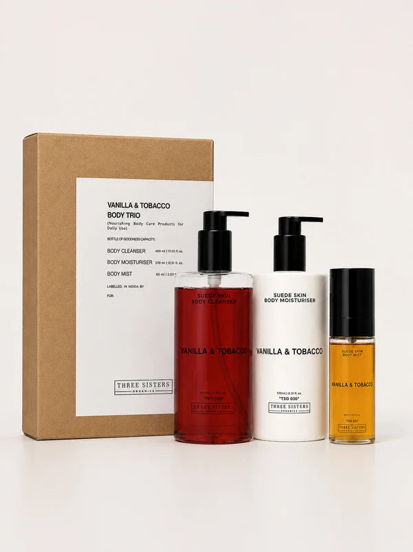 Vanilla & Tobacco Body Trio Set