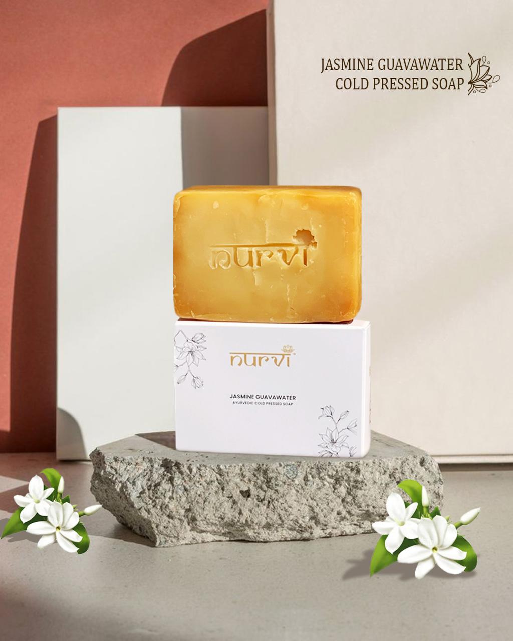 Nurvi Jasmine Guavawater Cold Pressed Soap