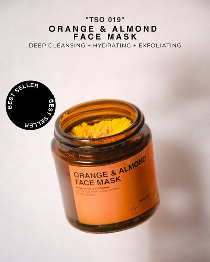 Three Sisters Organics | Orange & Almond Face Mask