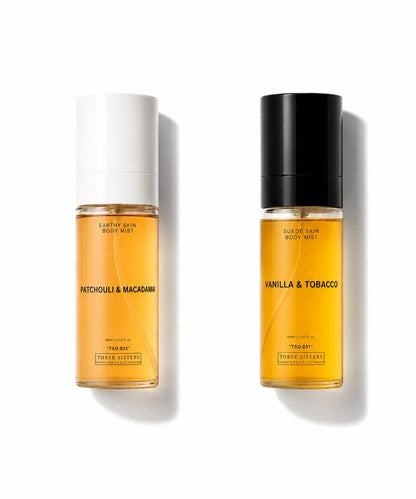 Three Sisters Organics | Earth & Suede Skin Body Mist Duo