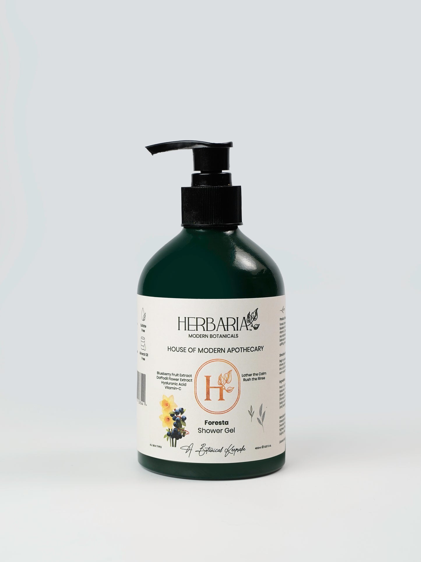 Herbaria Shower Gel- Foresta - (400ML)